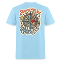 Slippery when wet - powder blue