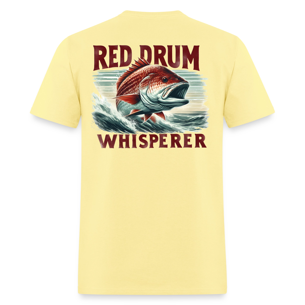 Red Drum Whisperer - cornsilk