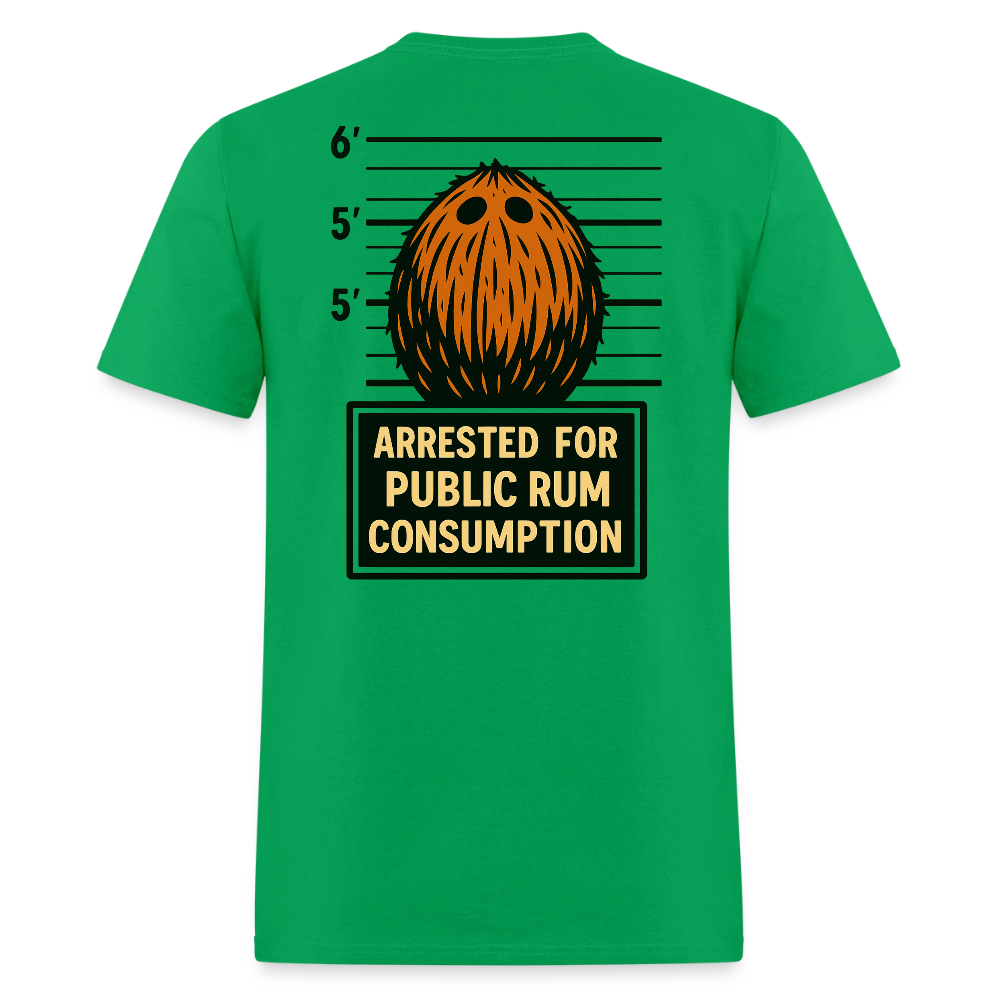 Public Rum consumption - bright green