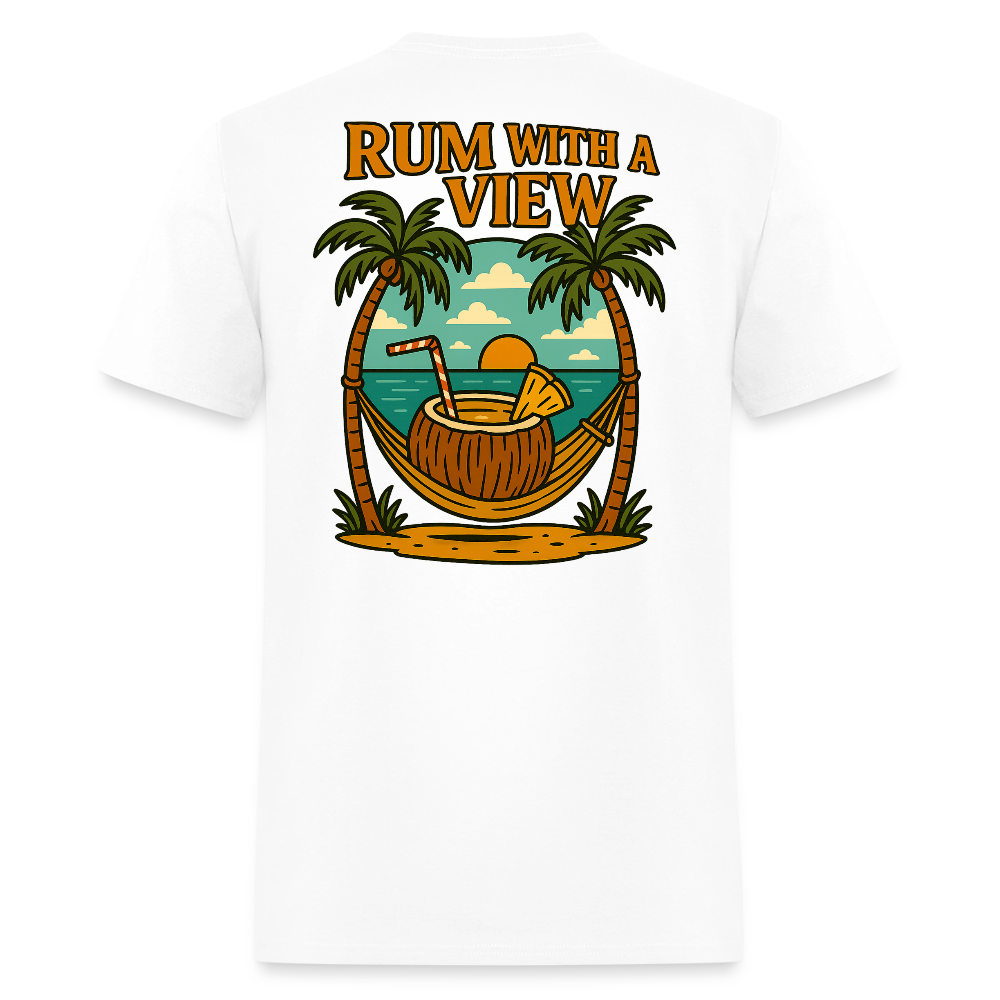 Rum With A View - white