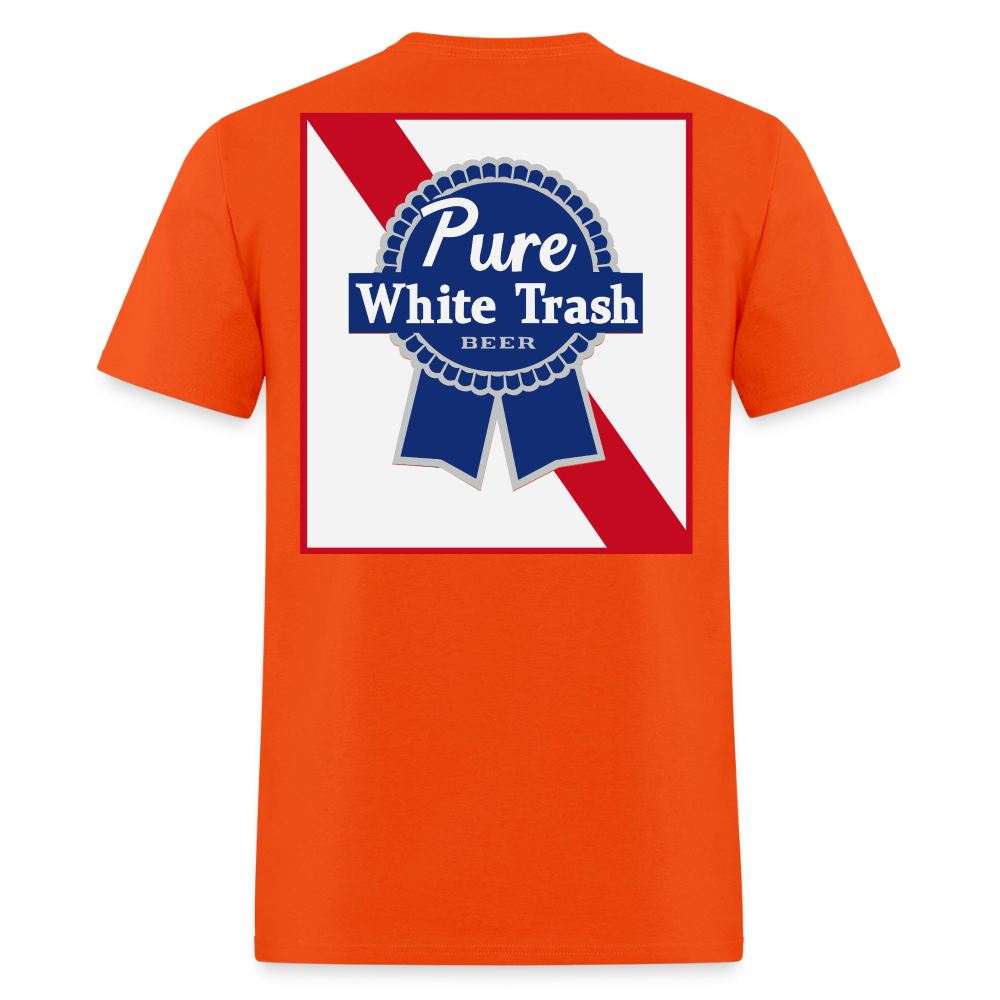 Pure White Trash Beer - orange