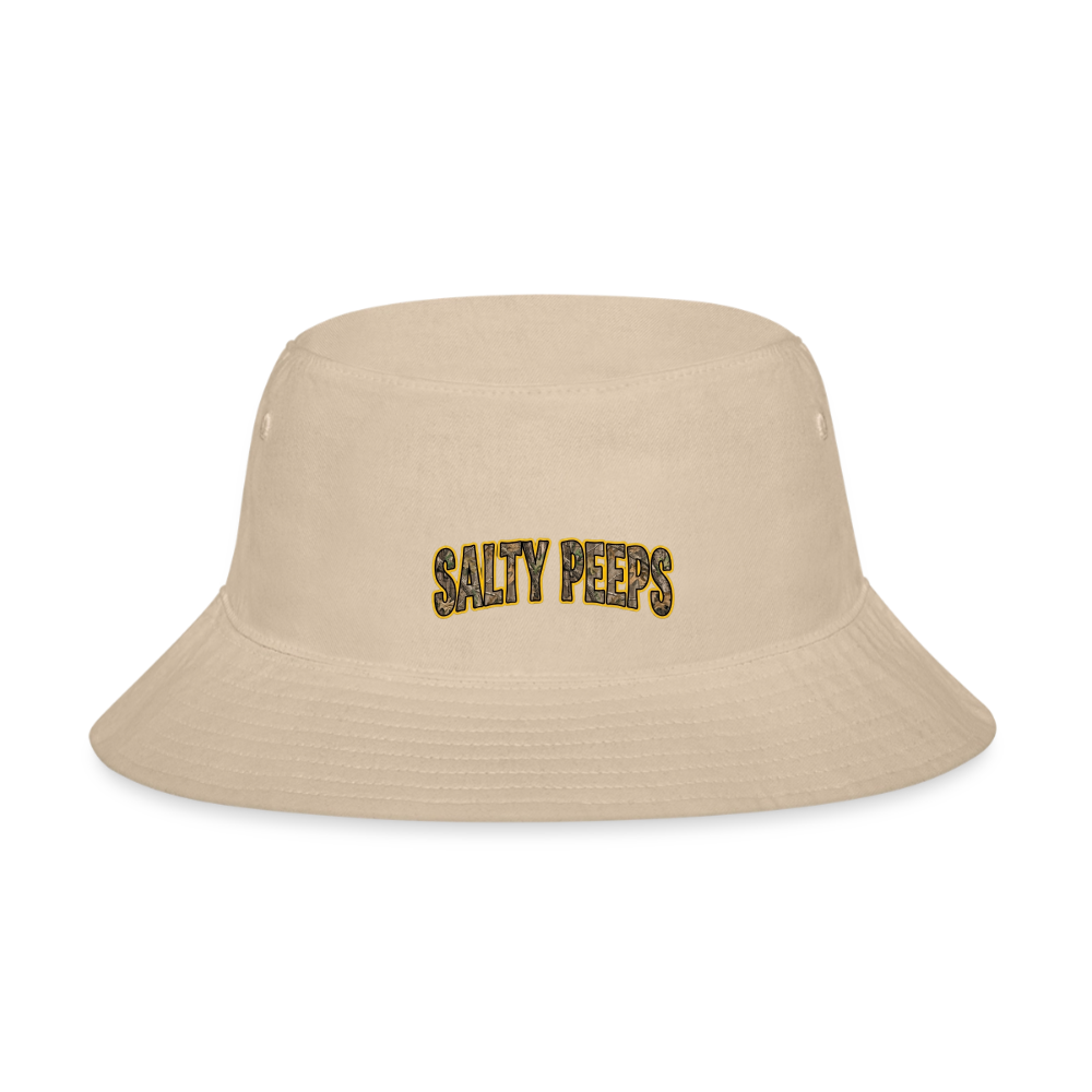 Salty Peeps Bucket Hat - cream
