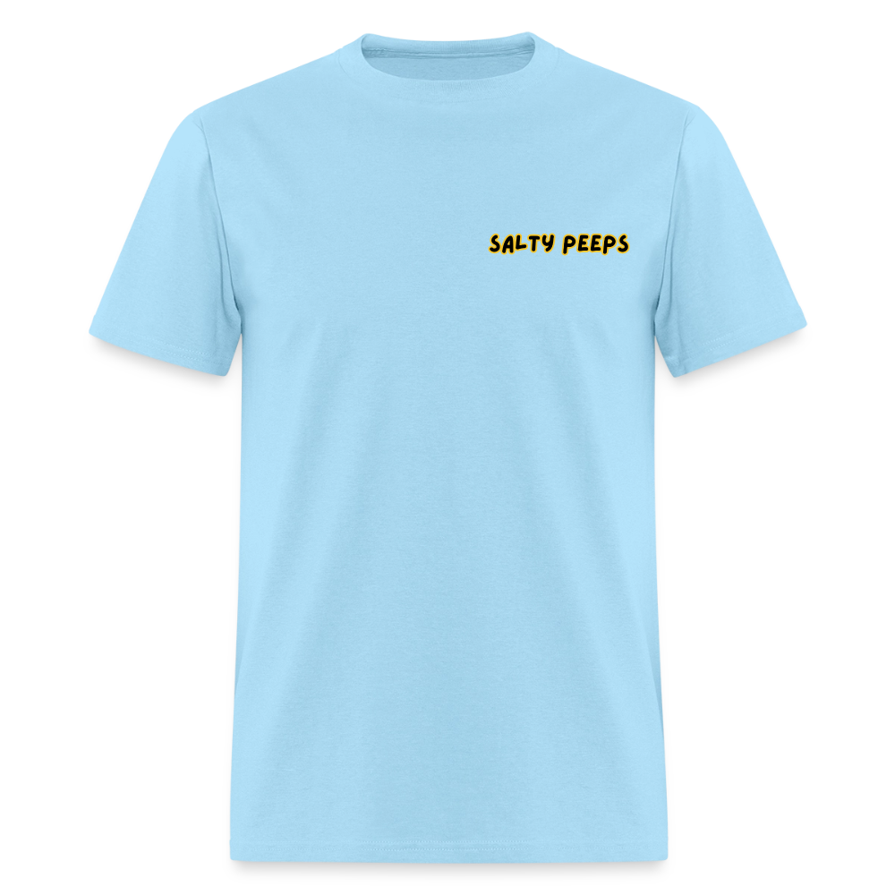 Slippery when wet - powder blue
