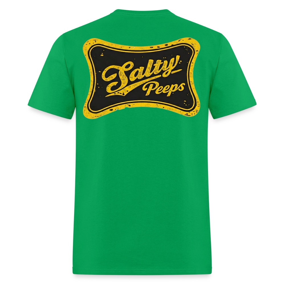 Salty Peeps Badge - bright green