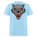Wolf Head - powder blue