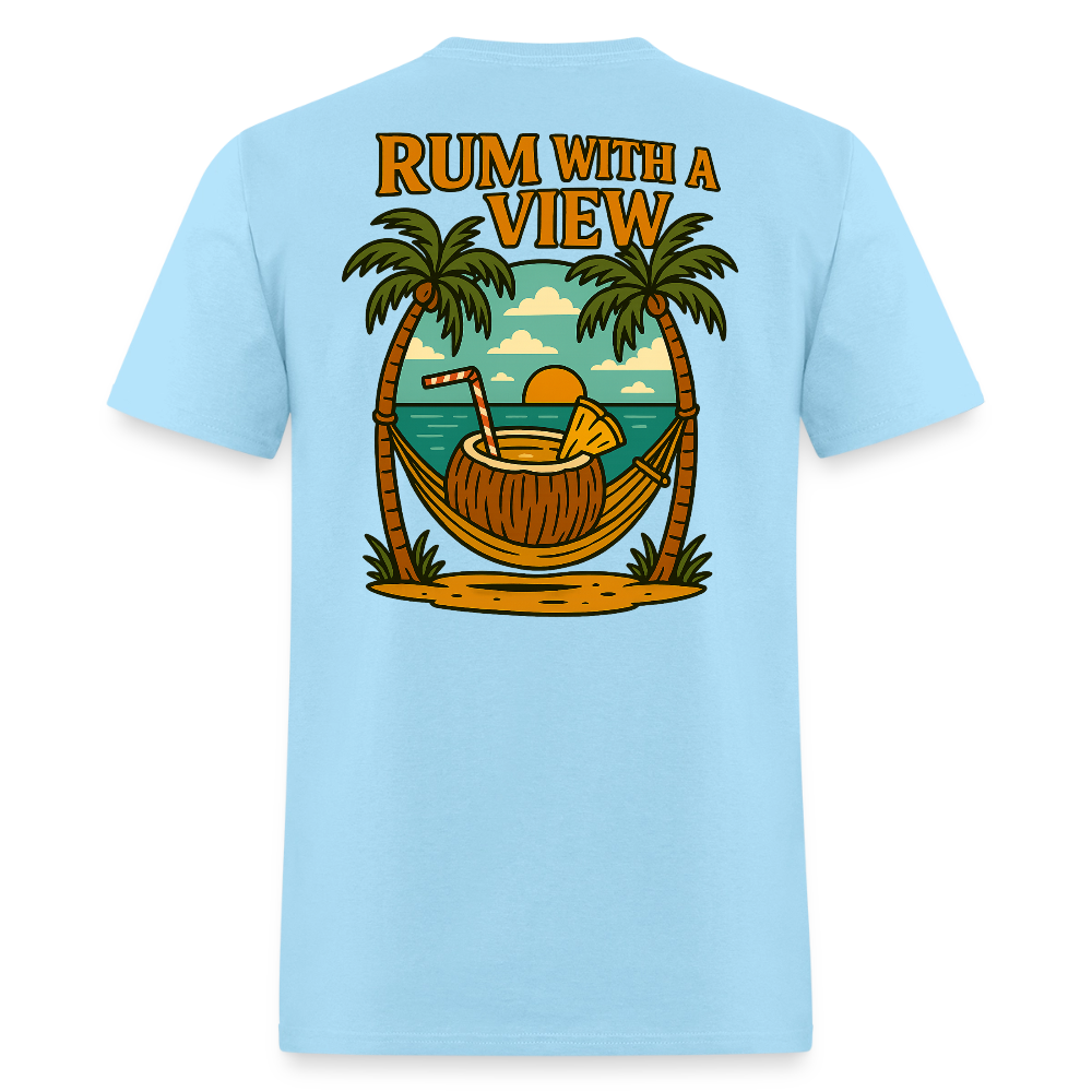 Rum With A View - powder blue