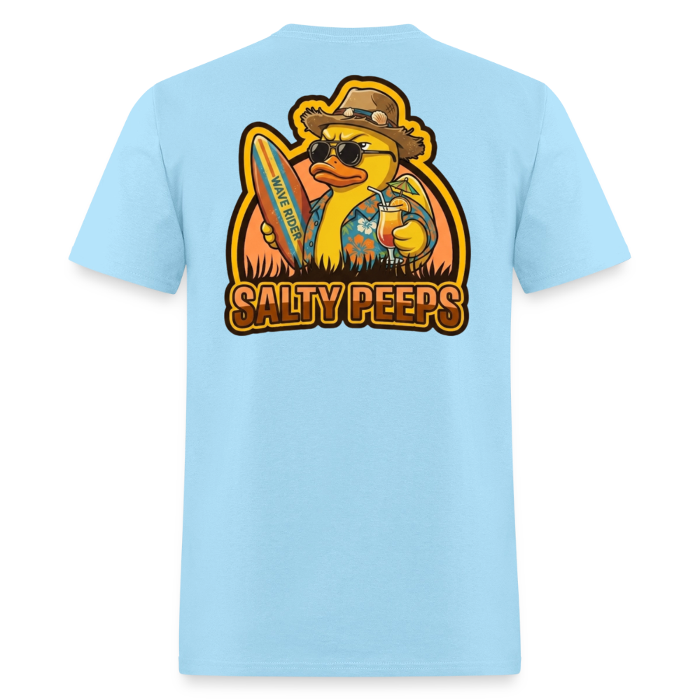 Salty Peeps Gold badge - powder blue