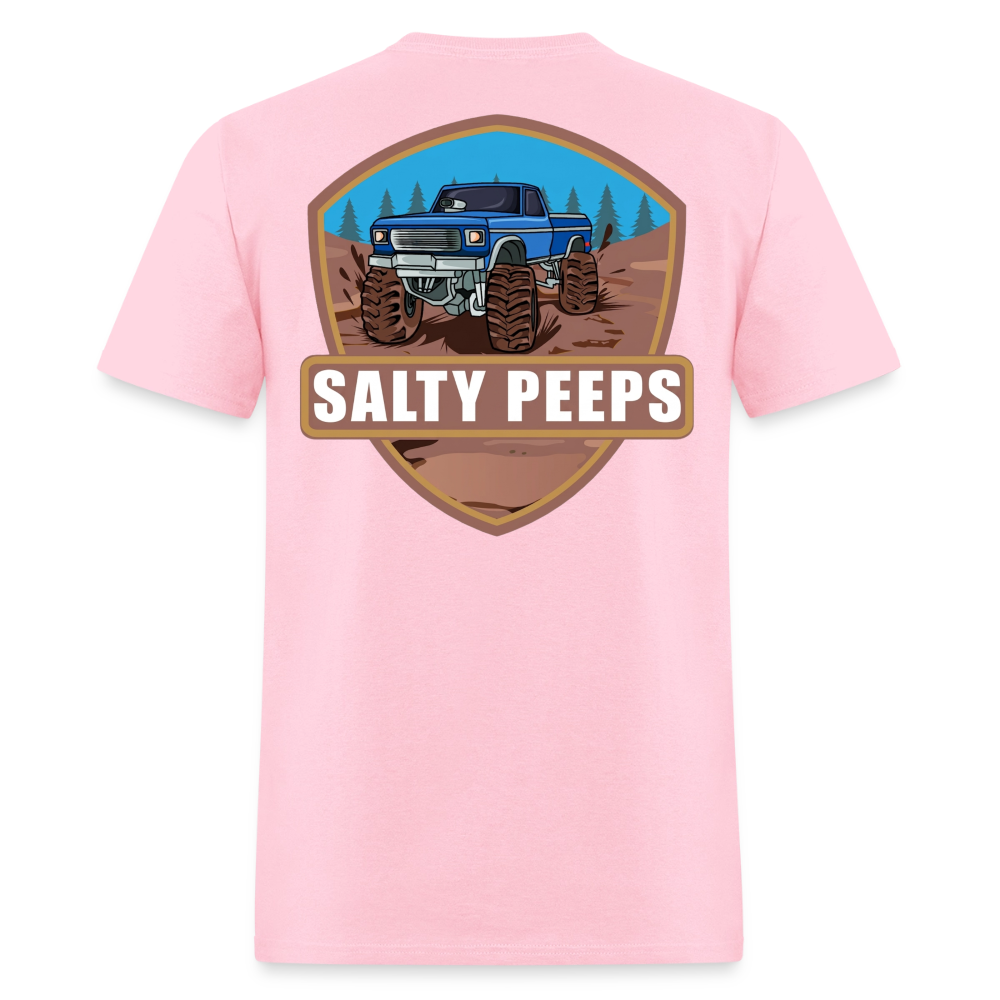 Mud Truck Badge - pink