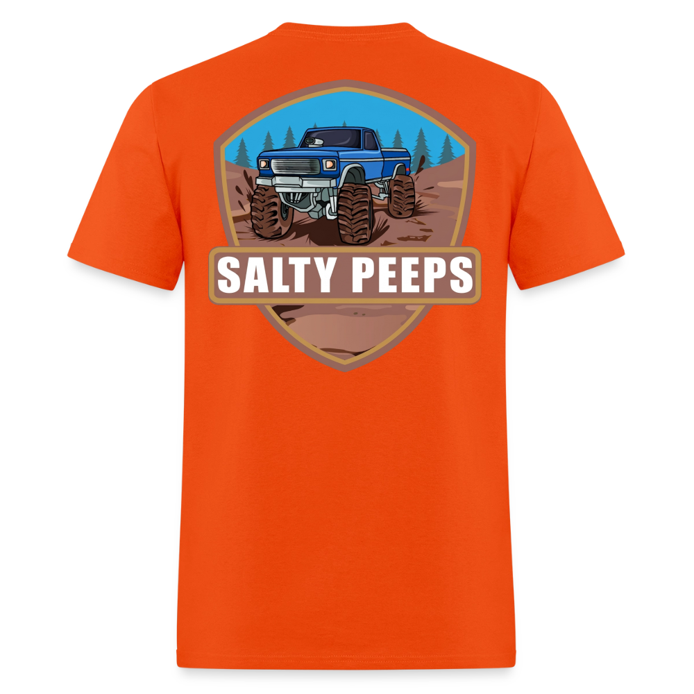 Mud Truck Badge - orange