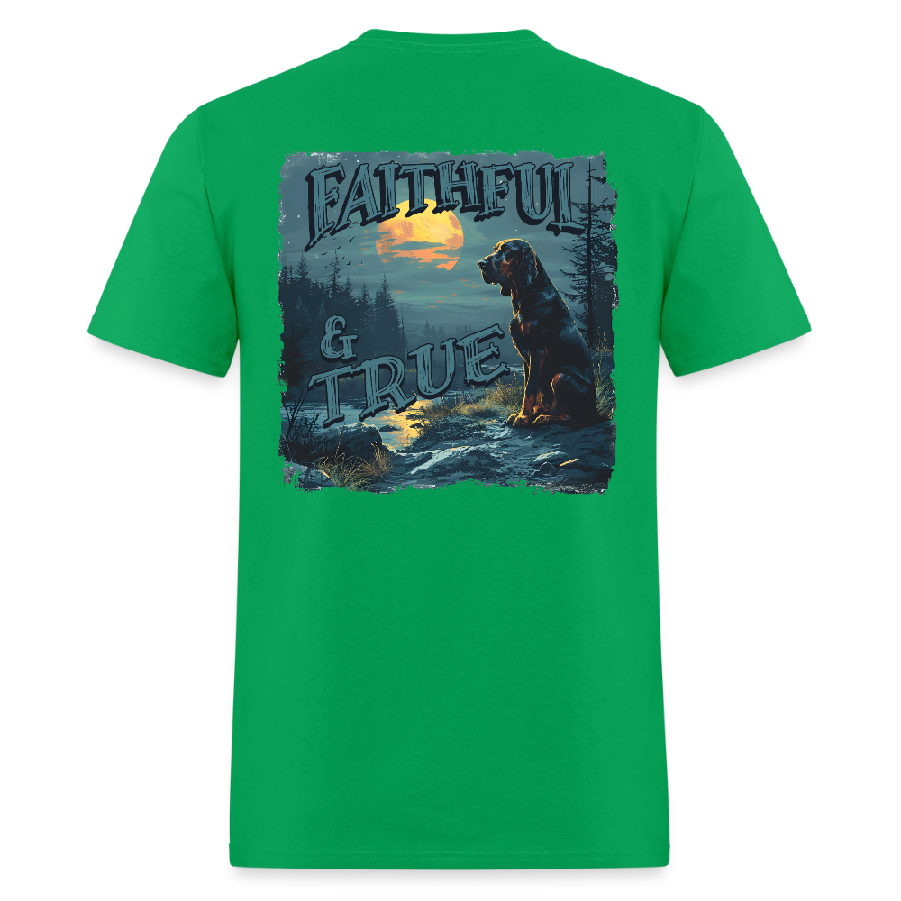 Faithful & True - bright green