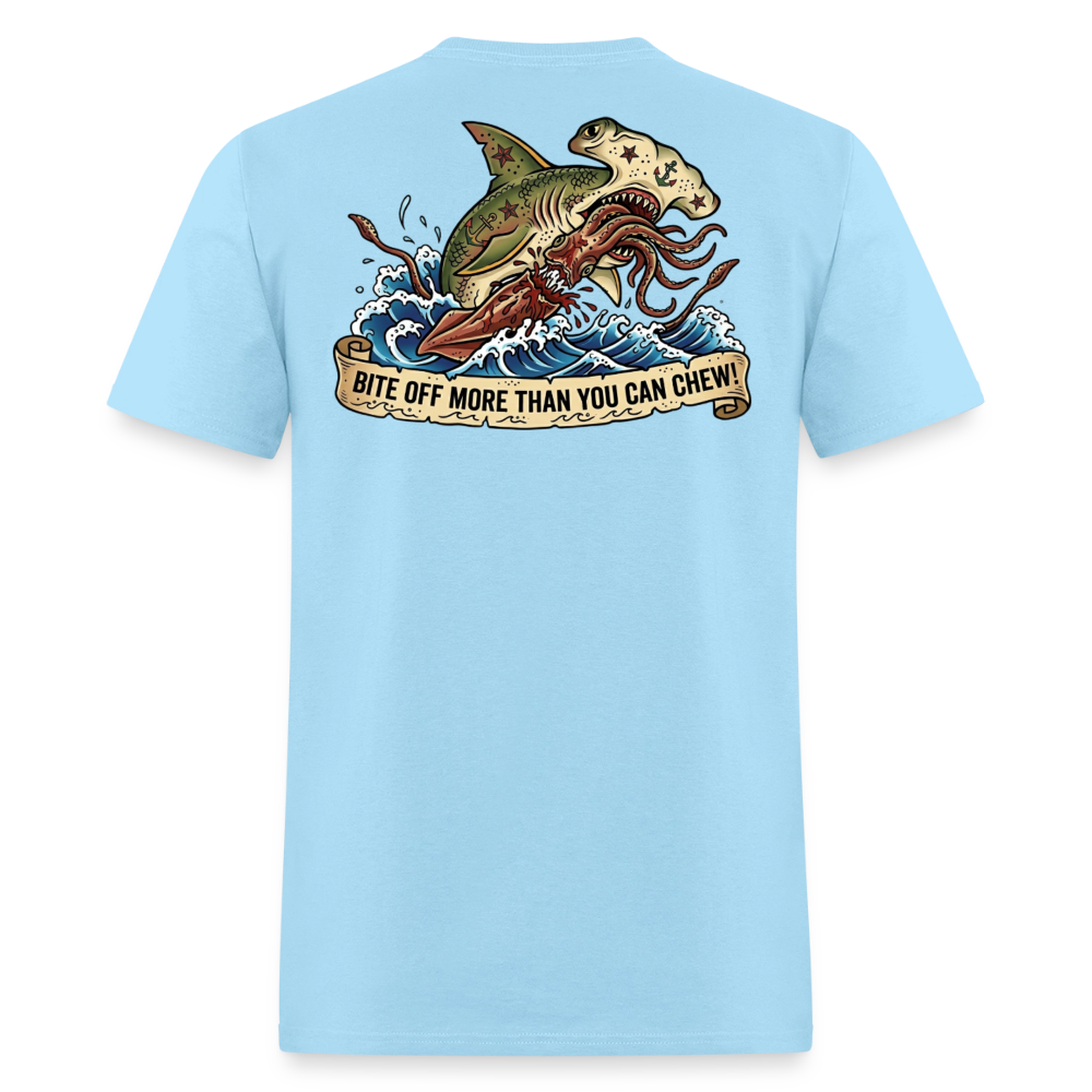 Bite Off More Then You Can Chew - powder blue