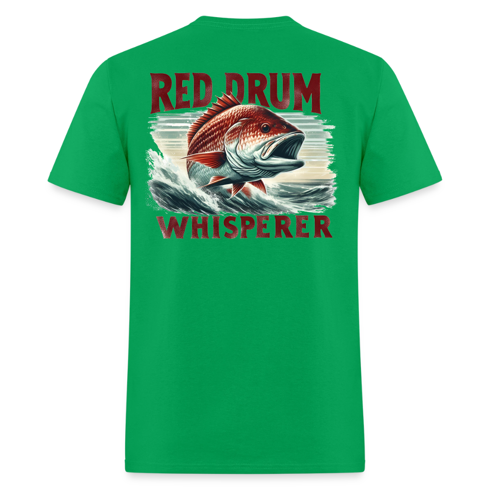 Red Drum Whisperer - bright green