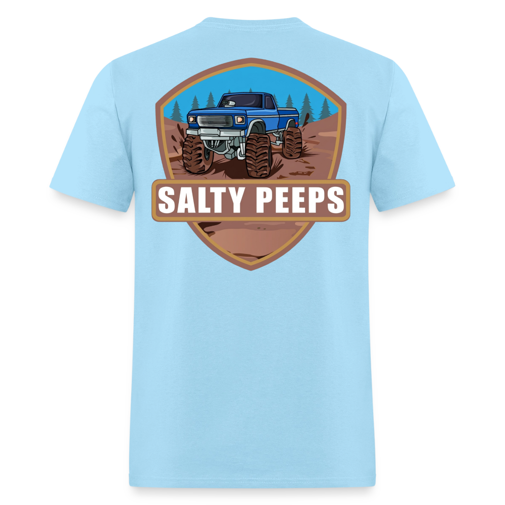 Mud Truck Badge - powder blue
