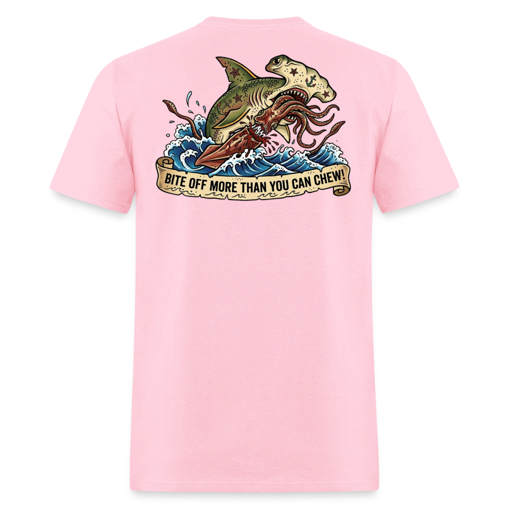 Bite Off More Then You Can Chew - pink