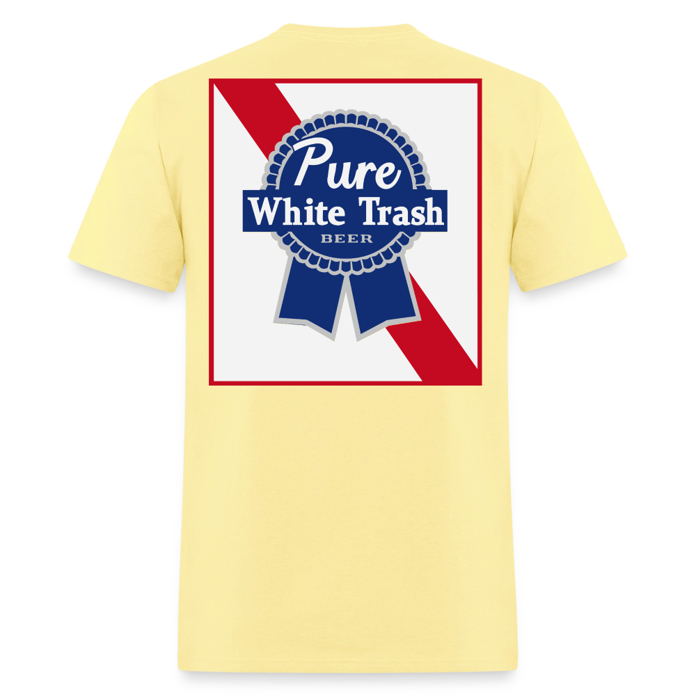 Pure White Trash Beer - cornsilk