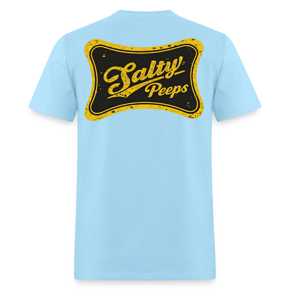 Salty Peeps Badge - powder blue