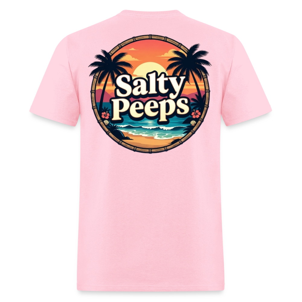 Sunset Badge - pink