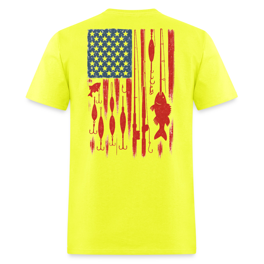 Fish lure Flag - safety green
