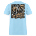 Run Ya Dawgs Not Ya Mouth - powder blue