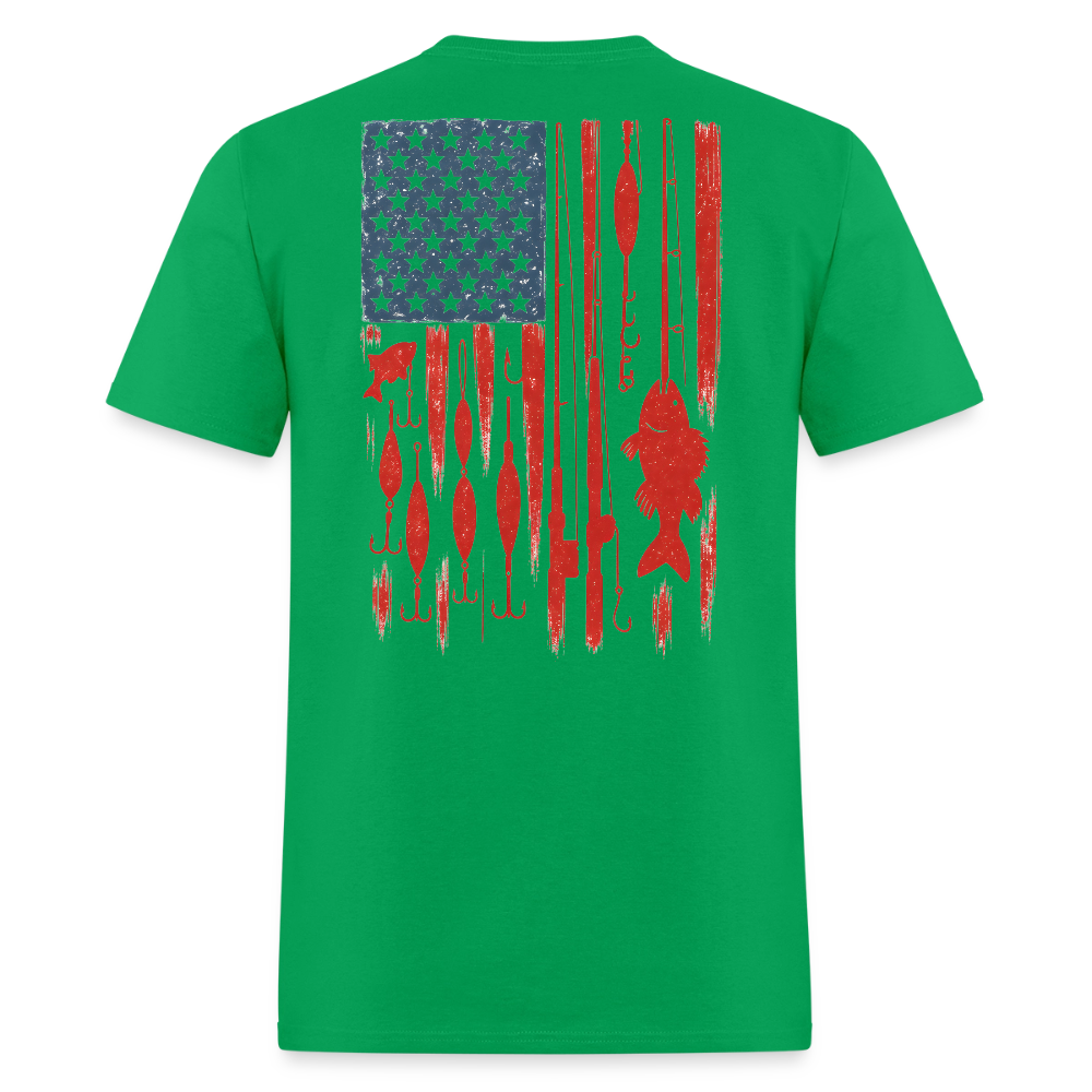 Fish lure Flag - bright green