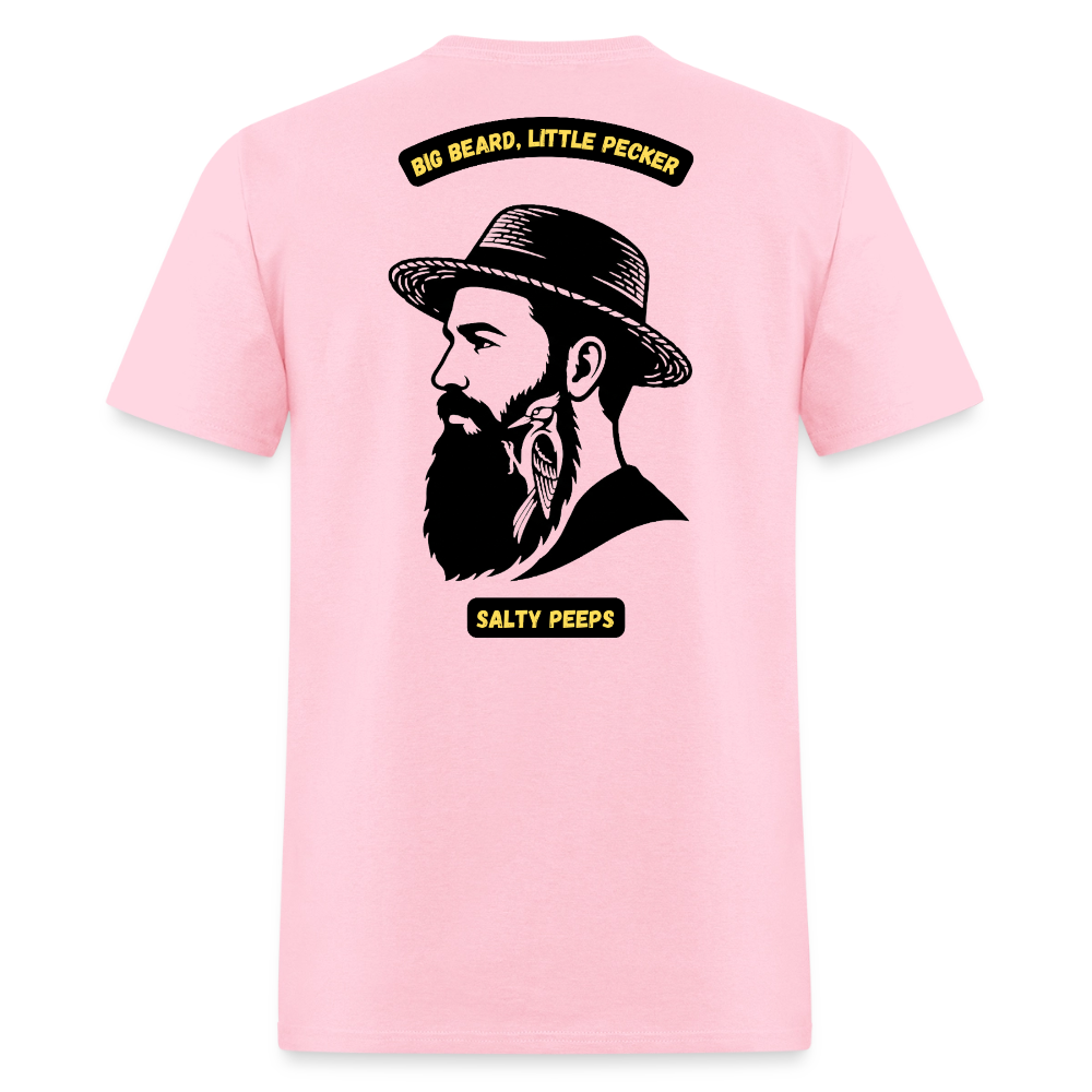 Big Beard, Little Pecker - pink