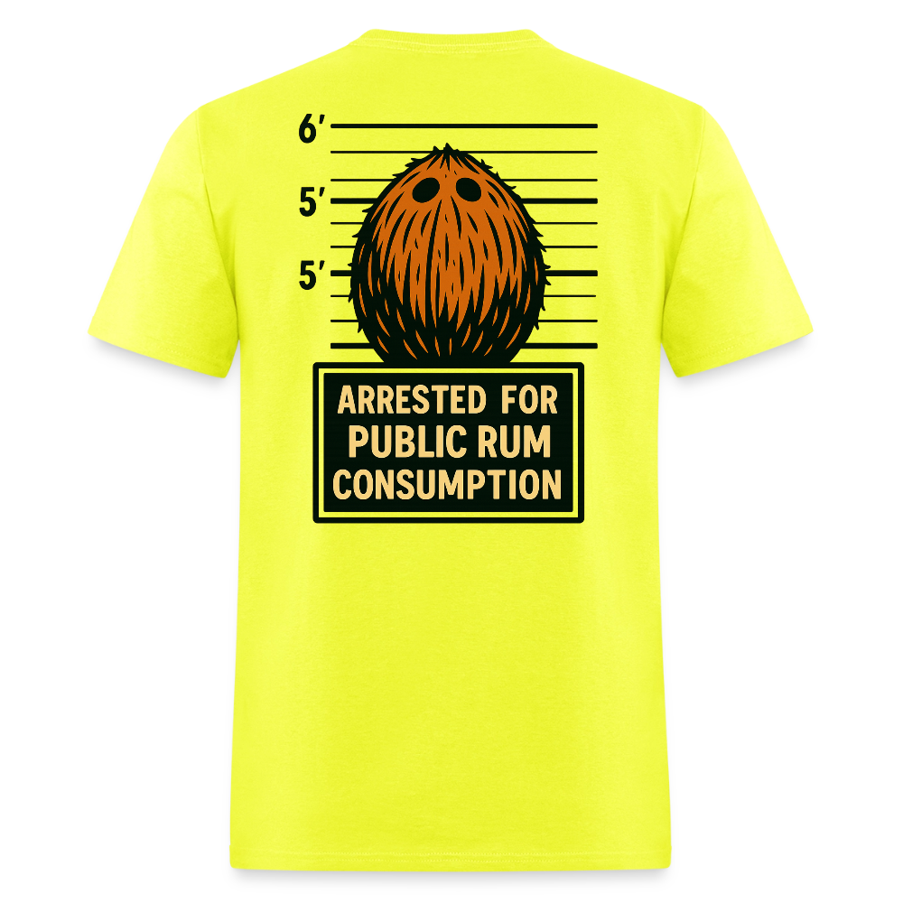 Public Rum consumption - safety green