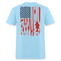 Fish lure Flag - powder blue