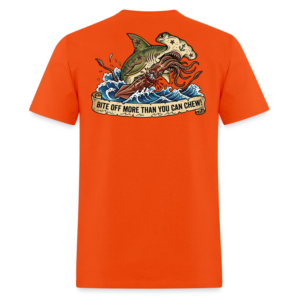 Bite Off More Then You Can Chew - orange