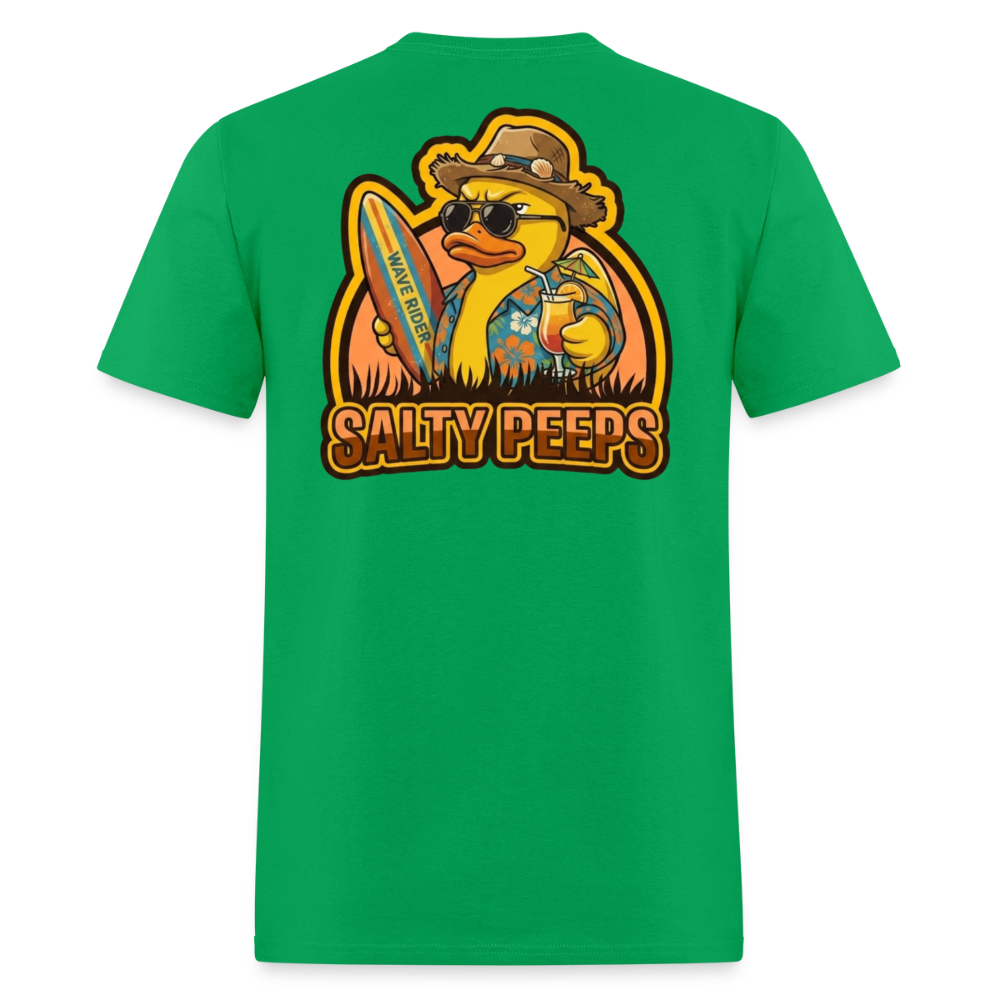 Salty Peeps Gold badge - bright green