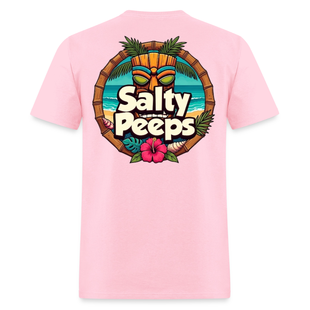 Tiki Badge - pink