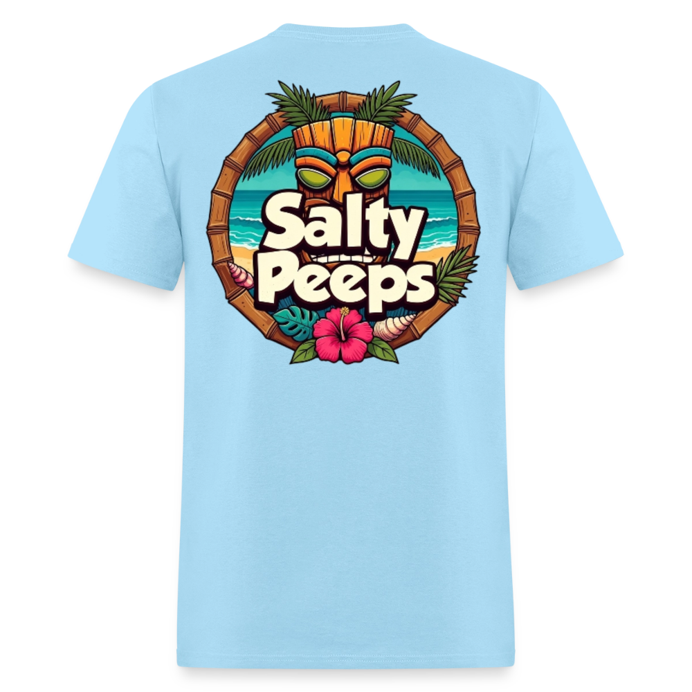 Tiki Badge - powder blue