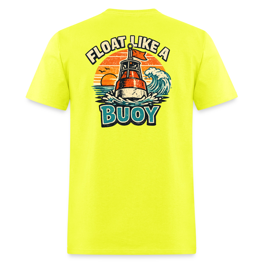 Float Like A Boat - safety green