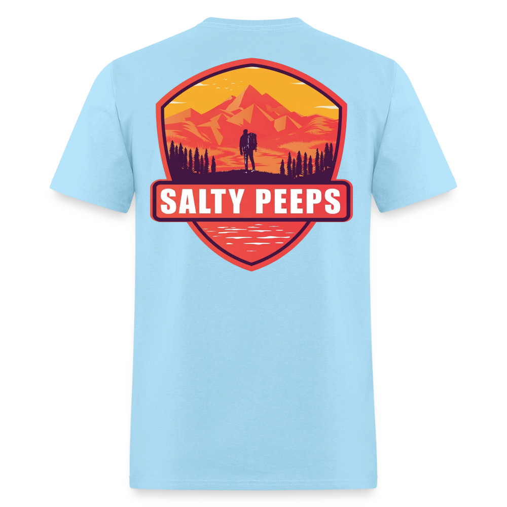 Freedom Badge - powder blue