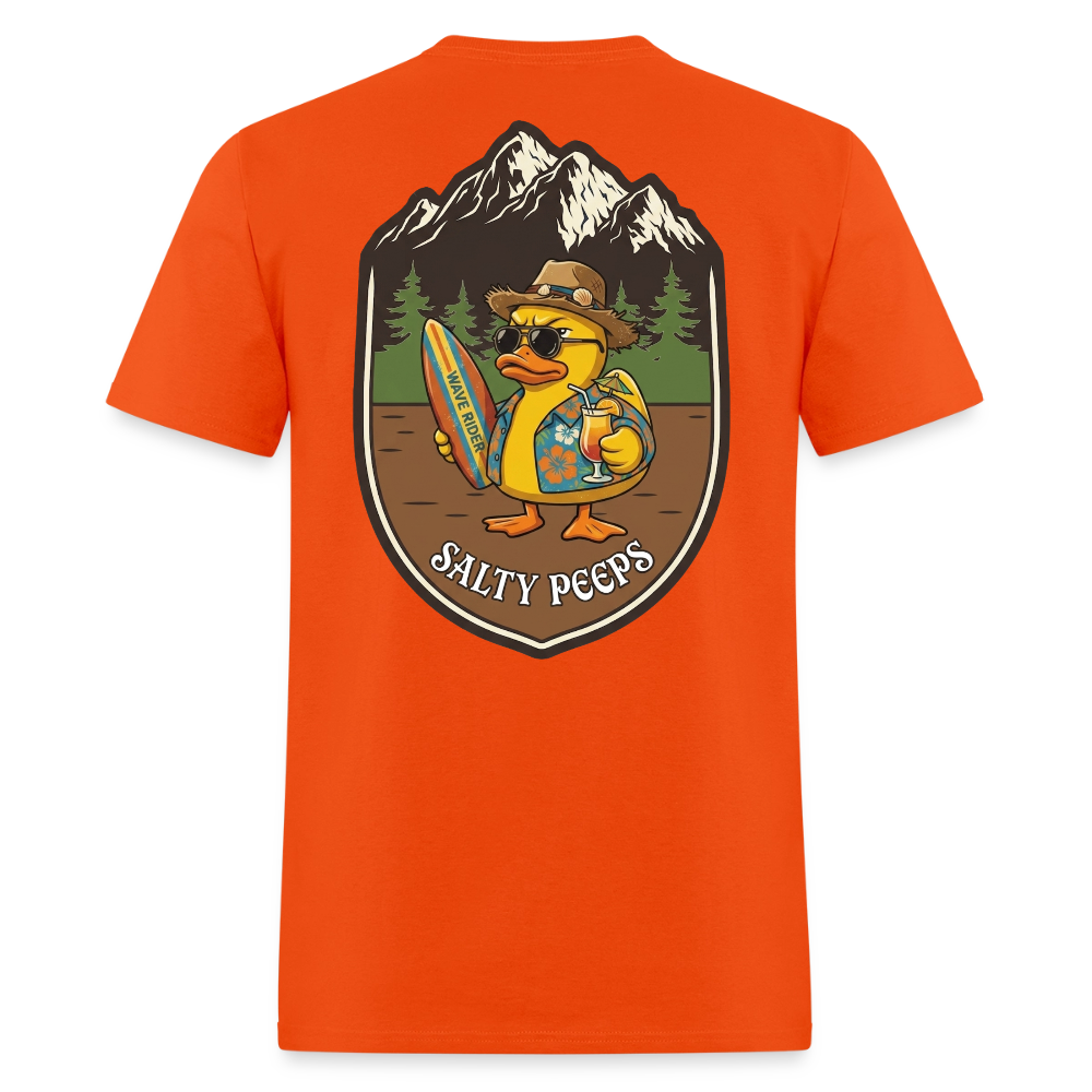 Salty Peeps Mountain Badge - orange