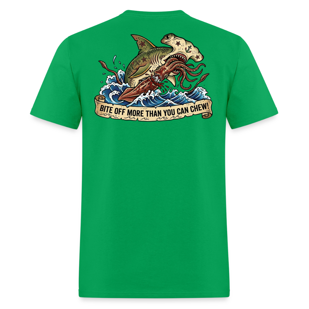 Bite Off More Then You Can Chew - bright green