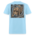 Keep Your Nose Down - powder blue