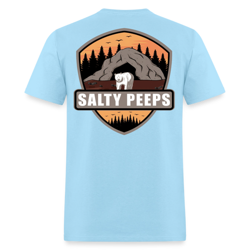Bear Cove Badge - powder blue