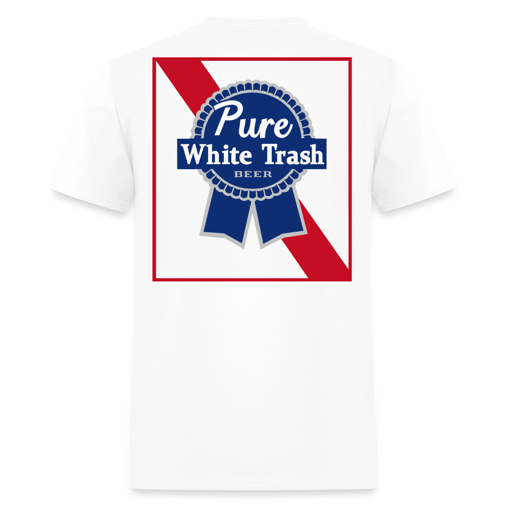Pure White Trash Beer - white