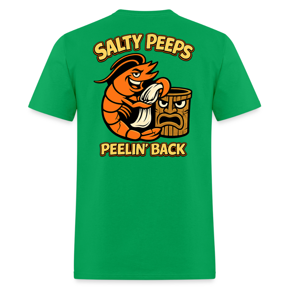 Peelin' Back - bright green