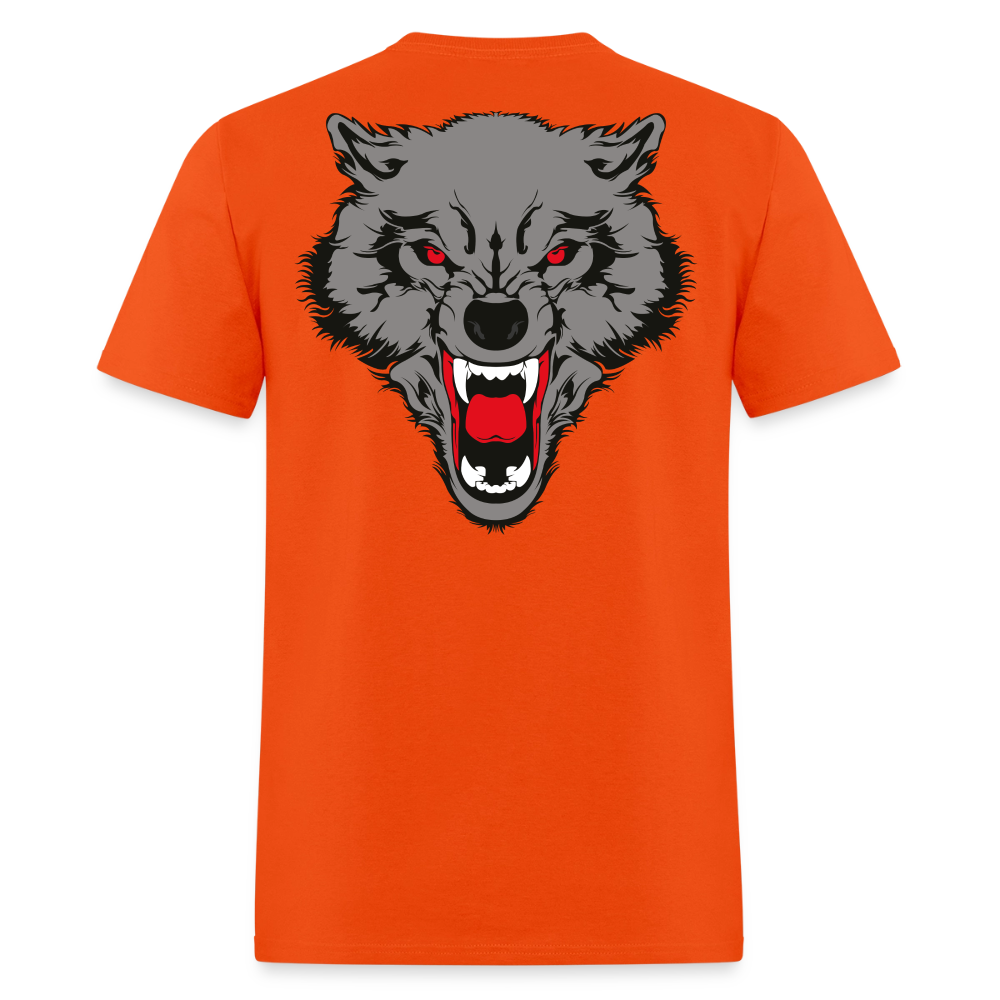 Wolf Head - orange