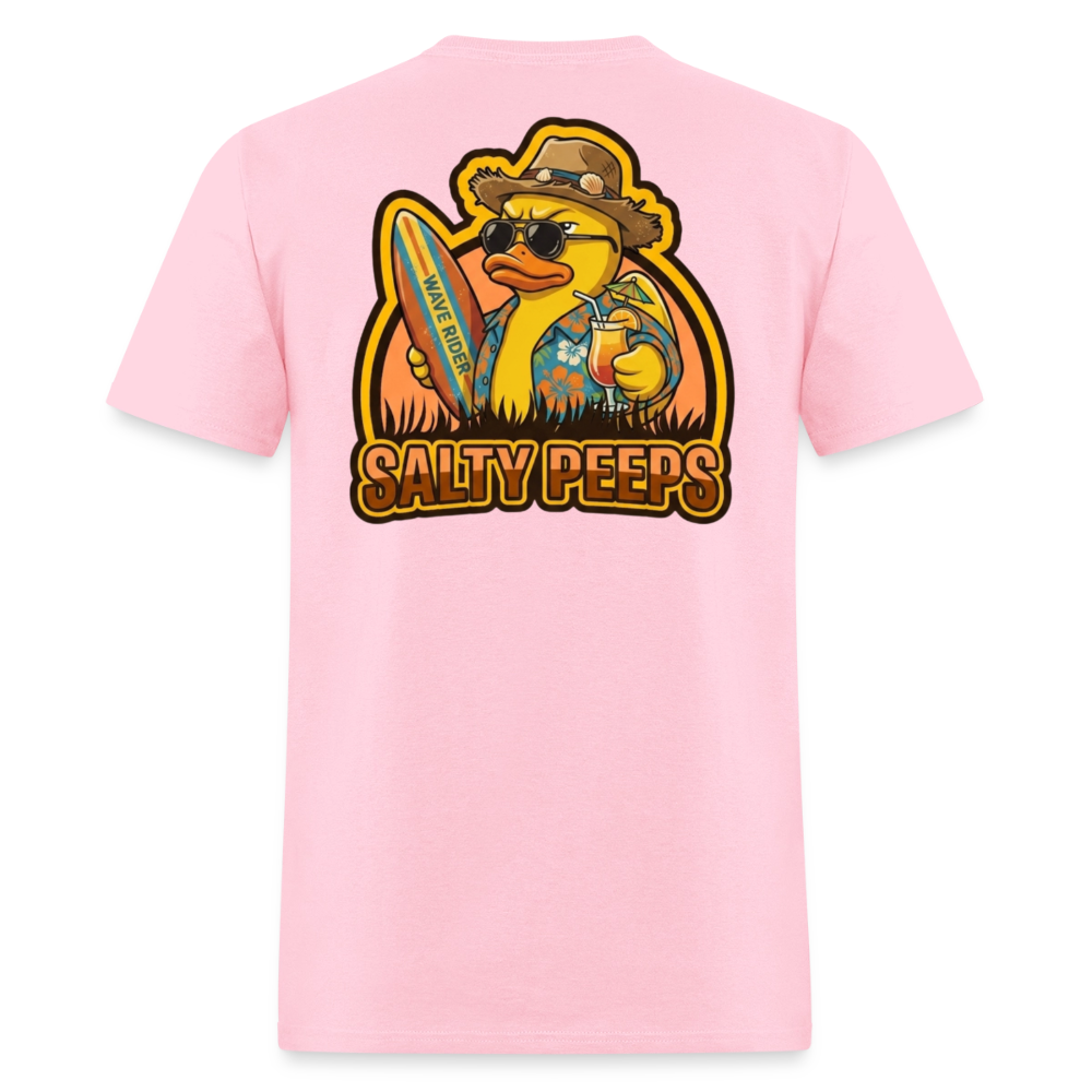 Salty Peeps Gold badge - pink
