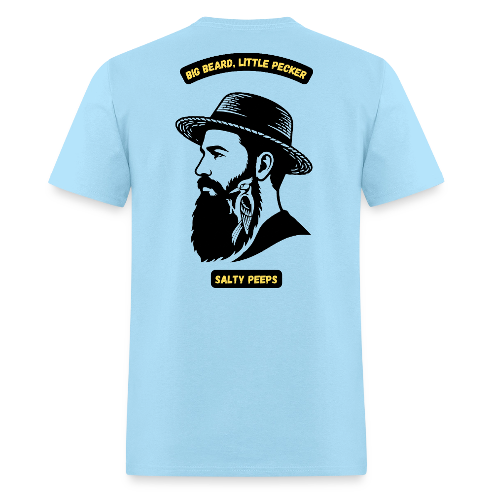 Big Beard, Little Pecker - powder blue