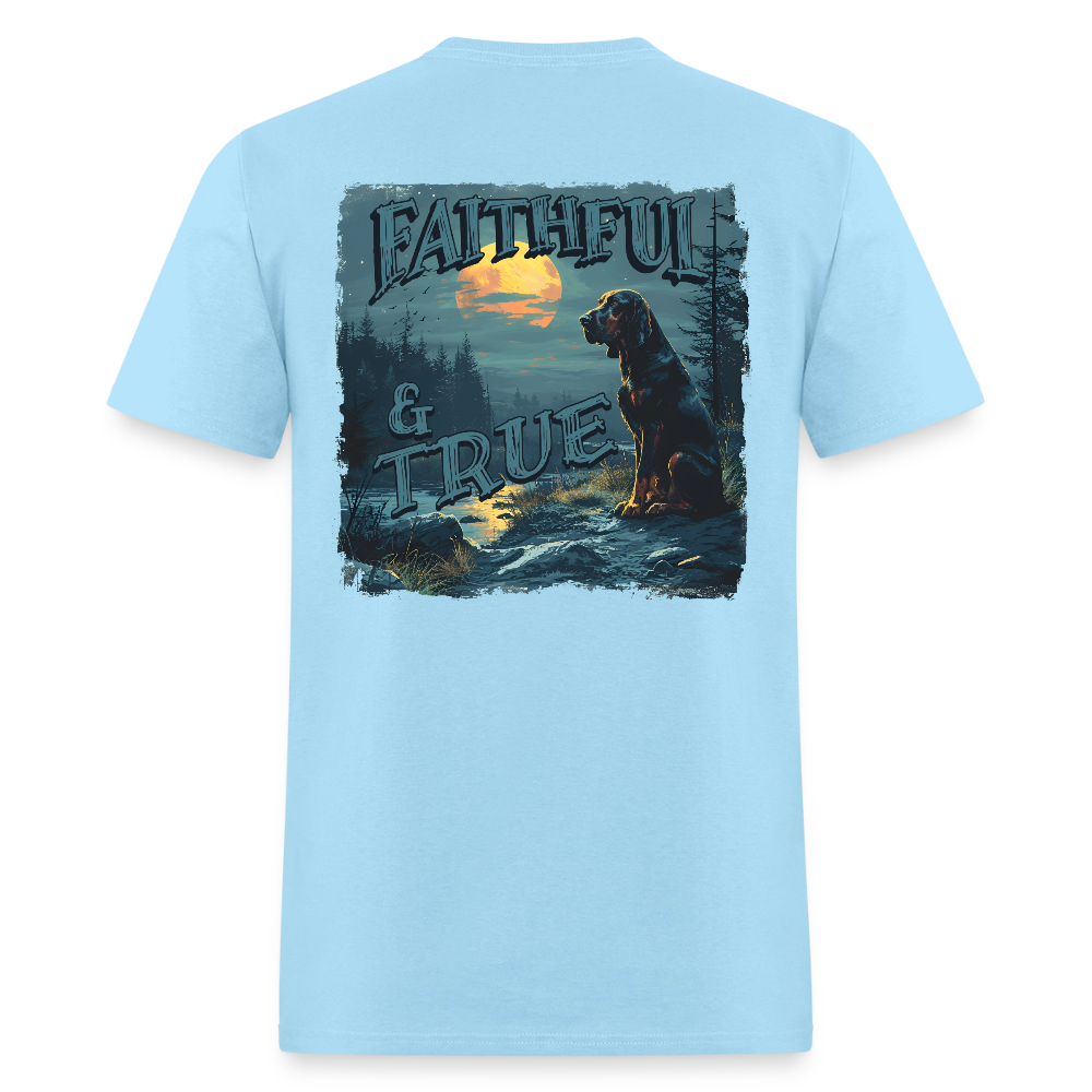 Faithful & True - powder blue
