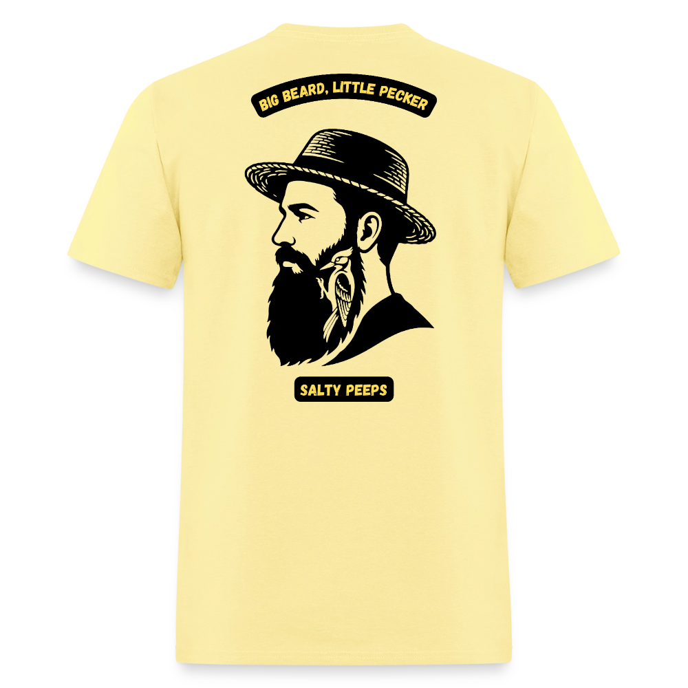 Big Beard, Little Pecker - cornsilk