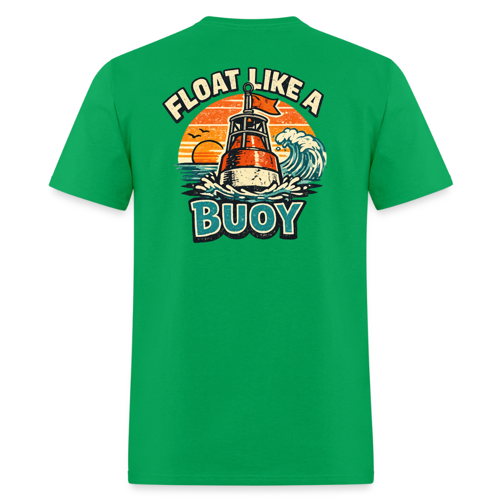 Float Like A Boat - bright green