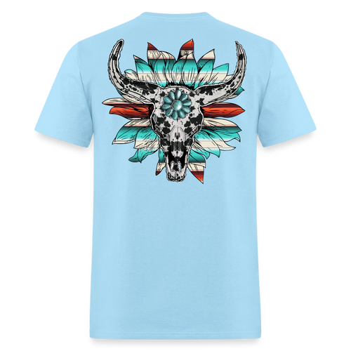 Bolo Skull - powder blue