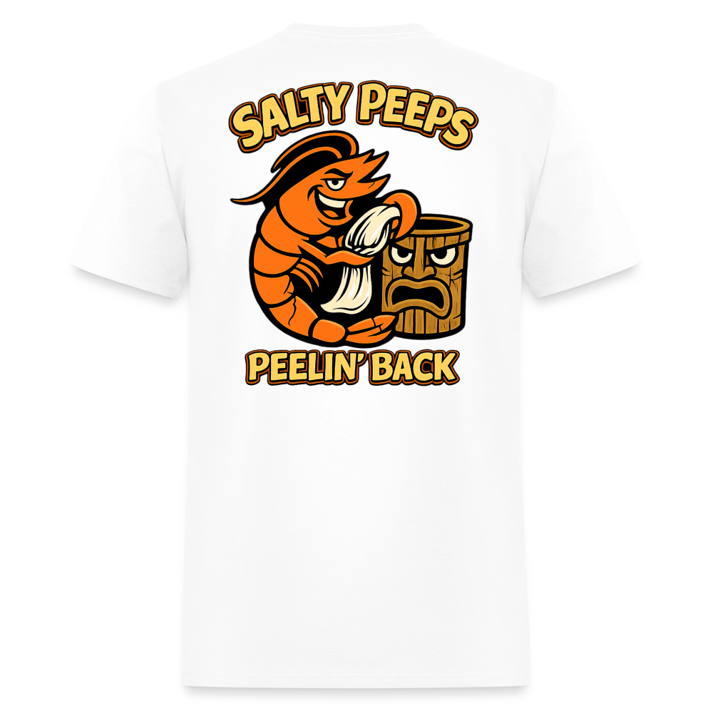 Peelin' Back - white