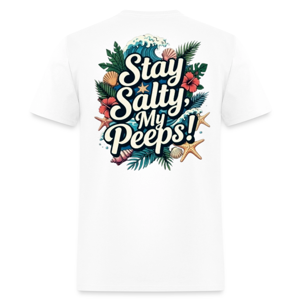 Stay Salty My Peeps - white