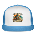 Death Coastin Trucker Hat - white/blue