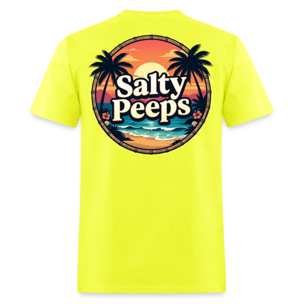 Sunset Badge - safety green